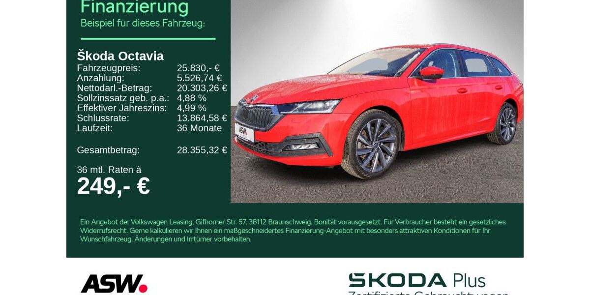 Skoda Octavia 83.100 km 24.890 &euro; Weinsberg 74189