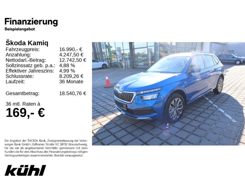 Skoda Kamiq 48.800 km 16.790 € Gifhorn 38518