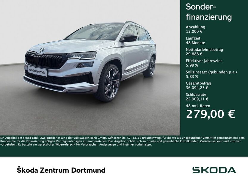Skoda Karoq 4.900 km 44.388 € Dortmund 44309