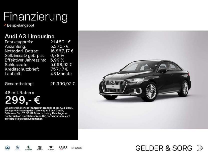Audi A3 75.800 km 21.480 € Sand am Main 97522