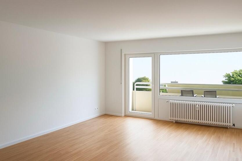 Frisch renovierte 2-Zimmer-Wohnung mit Balkon - sofort verfügbar!
