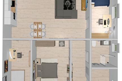 Haus Wittingen - 3 Zimmer, 90 m&sup2;, 990&euro; | Angebot:26148989