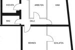 Etagenwohnung Remscheid Reinshagen - 4 Zimmer, 75 m&sup2;, 739&euro; | Angebot:25443956