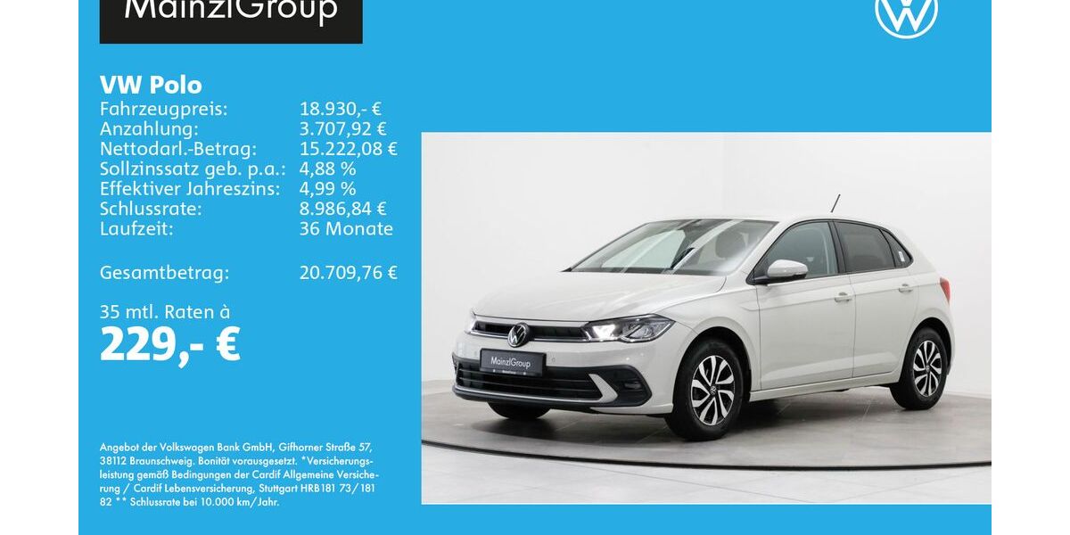 VW Polo 15.717 km 18.360 &euro; Feldkirchen/Westerham 83620