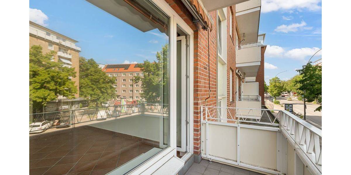Etagenwohnung Hamburg Uhlenhorst - 2 Zimmer, 54 m&sup2;, 395.000&euro; | Angebot:26868356