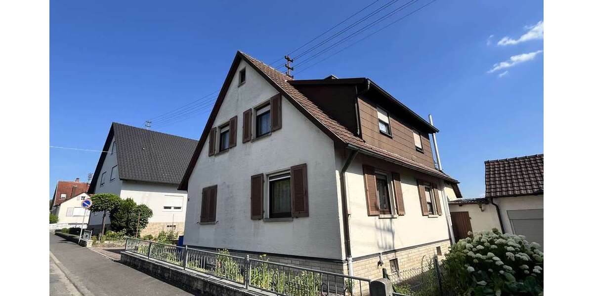 Einfamilienhaus Lauda-Königshofen / Unterbalbach Unterbalbach - 6 Zimmer, 176 m&sup2;, 294.000&euro; | Angebot:27072215