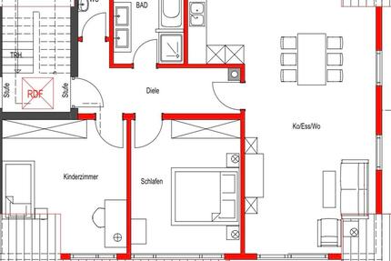 Wohnung Heubach - 3.5 Zimmer, 91 m&sup2;, 1.430&euro; | Angebot:26364869