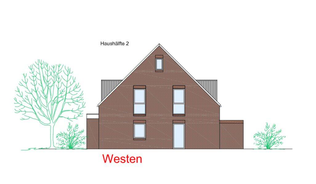 Doppelhaushälfte Wardenburg Wardenburg II-West - 4 Zimmer, 100 m&sup2;, 389.000&euro; | Angebot:26093465