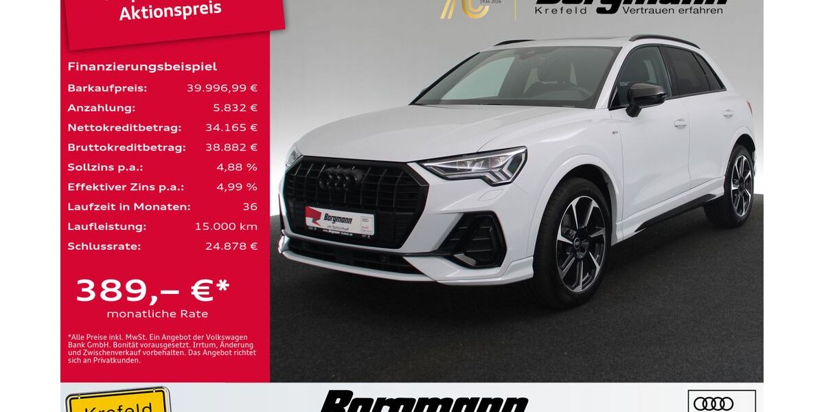 Audi Q3 11.022 km 39.997 &euro; Krefeld 47803