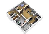 Gemütliche 3-Zimmerwohnung für 1-2 Personen