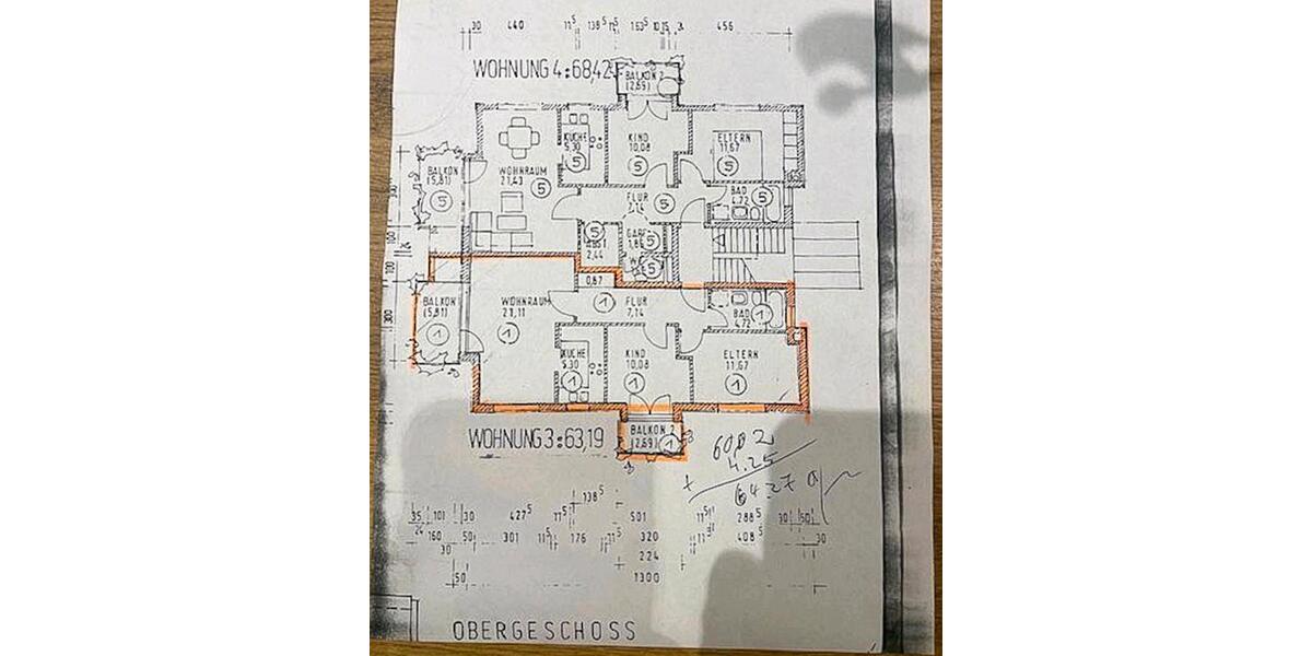 Etagenwohnung Neubiberg - 3 Zimmer, 64 m&sup2;, 528.000&euro; | Angebot:25861893