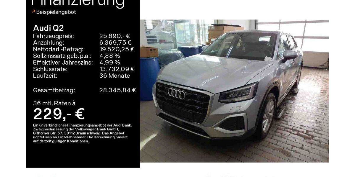 Audi Q2 60.154 km 24.480 &euro; Hofheim 65719