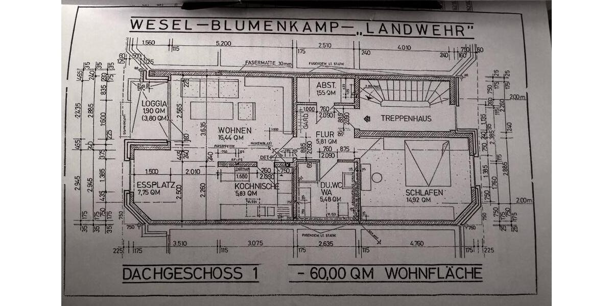 Loft-Feeling mit Balkon & Garten! Hell & 3,30m Raumhöhe in Wesel 2.5 zimmer