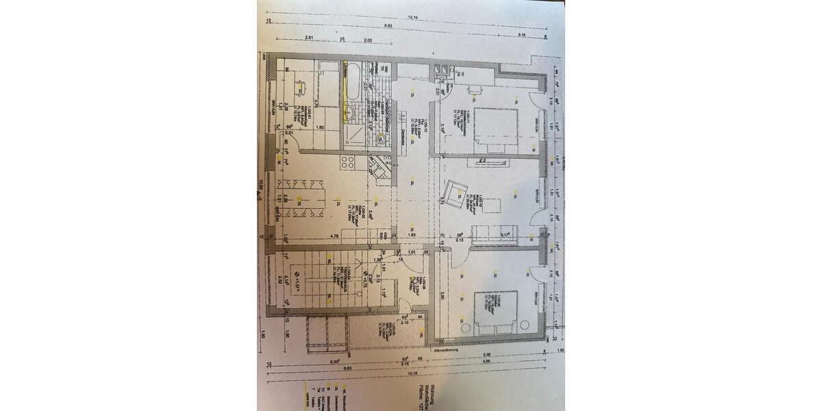 Schöne 3,5-Zimmer-Wohnung 3 zimmer