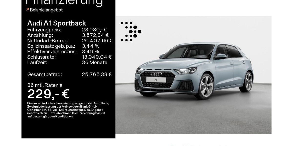 Audi A1 7.135 km 23.980 &euro; Schweinfurt 97424