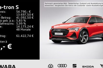 Audi e-tron 83.900 km 52.890 &euro; Gersthofen 86368