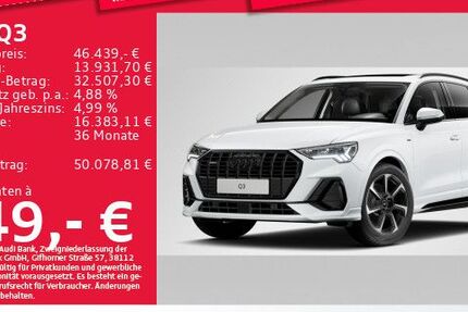 Audi Q3 4.712 km 46.439 &euro; Eching 85386