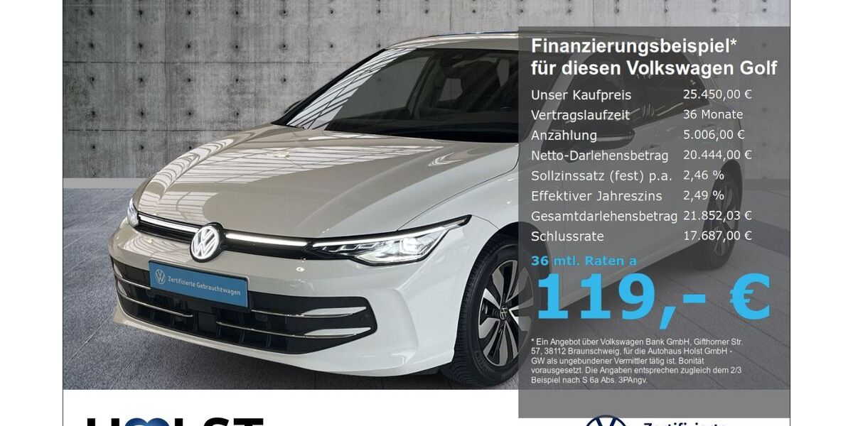 VW Golf 24.175 km 25.450 &euro; Scheeßel 27383