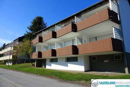 Ruhig gelegene 3-Zimmer-Wohnung mit Schwimmbad in Usseln - Wohnung Willingen-Usseln Usseln | Angebot:8170282