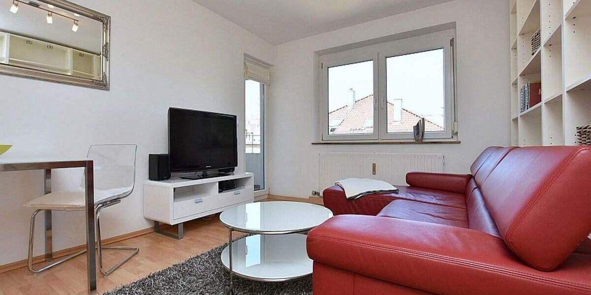 Etagenwohnung Stuttgart Mitte - 2 Zimmer, 54 m&sup2;, 970&euro; | Angebot:24972227