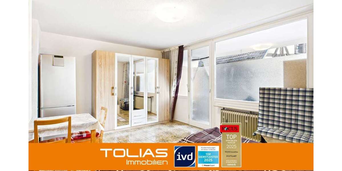 Wohnung zum Kaufen in Sindelfingen 115.000 € 31.13 m² 1 zimmer