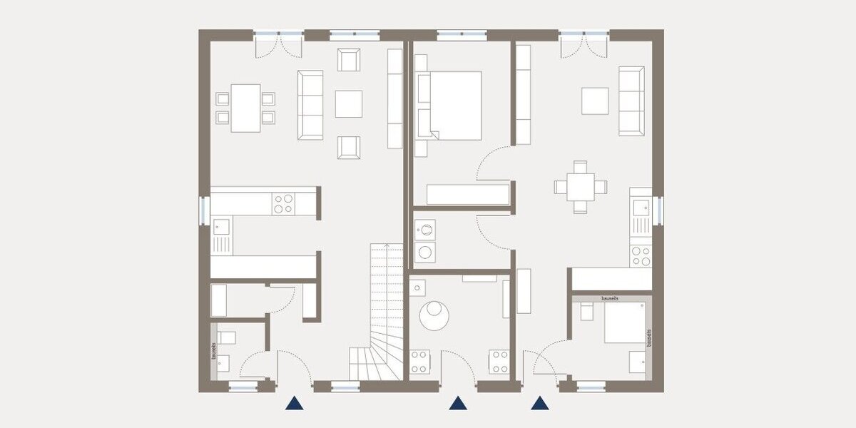Modernes, projektiertes Mehrfamilienhaus mit flexibler Grundrissgestaltung - Mehrfamilienhaus, Wohnhaus Beratzhausen | Angebot:27302447