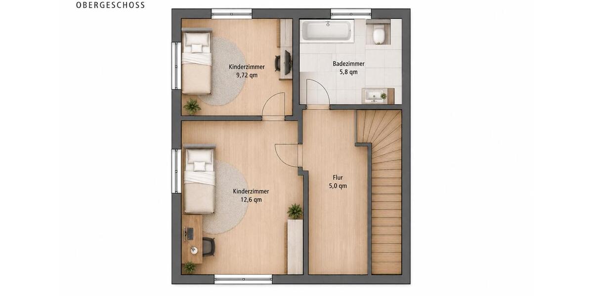 Doppelhaushälfte Torgelow - 4 Zimmer, 100 m&sup2;, 174.900&euro; | Angebot:26943831