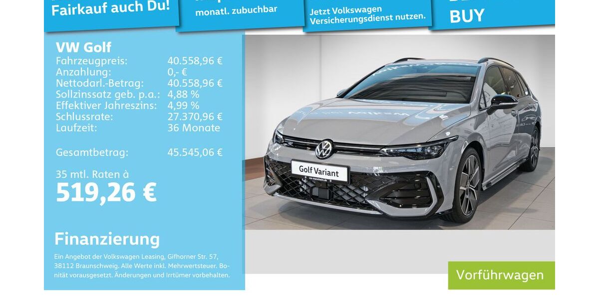 VW Golf 9.900 km 38.999 &euro; Mannheim 68309
