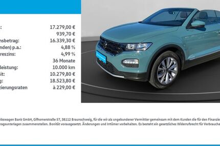 VW T-Roc 85.215 km 17.279 &euro; Leinefelde-Worbis/DE 37327