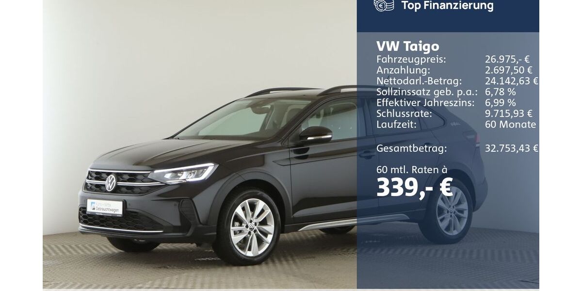 VW Taigo 11.524 km 25.120 &euro; Jesteburg 21266