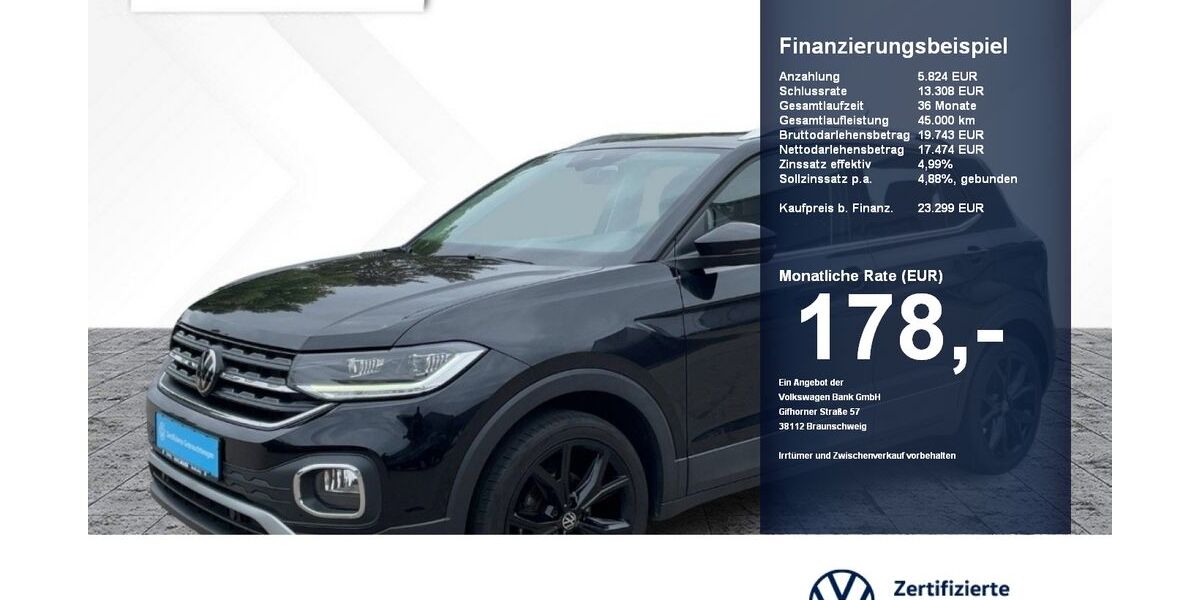 VW T-Cross 48.555 km 22.899 &euro; Erding 85435