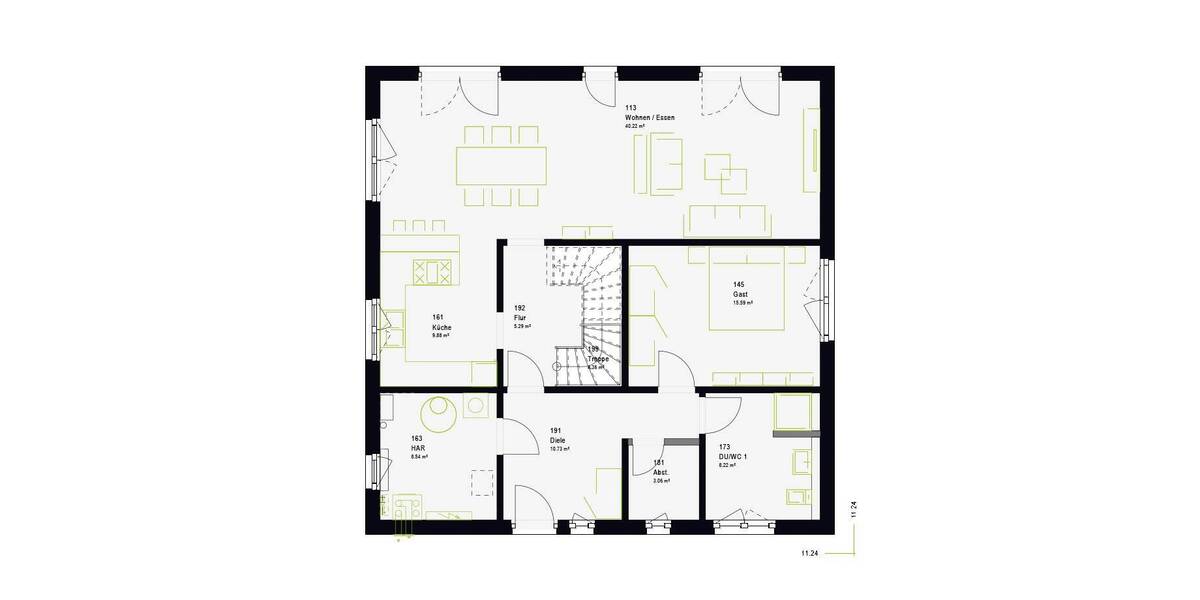 Einfamilienhaus Simmerath Rollesbroich - 8 Zimmer, 201 m&sup2;, 453.273&euro; | Angebot:26779071