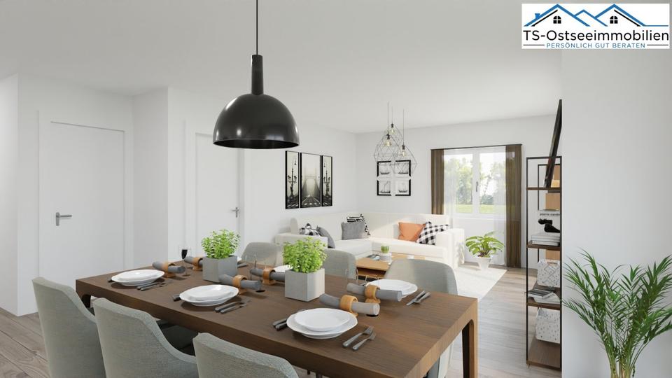 Erdgeschoßwohnung Tangstedt - 3 Zimmer, 110 m&sup2;, 498.000&euro; | Angebot:22476400