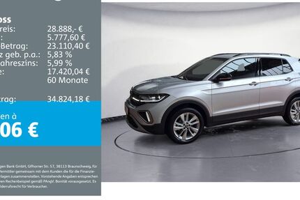 VW T-Cross 2.421 km 28.888 &euro; Ettlingen 76275