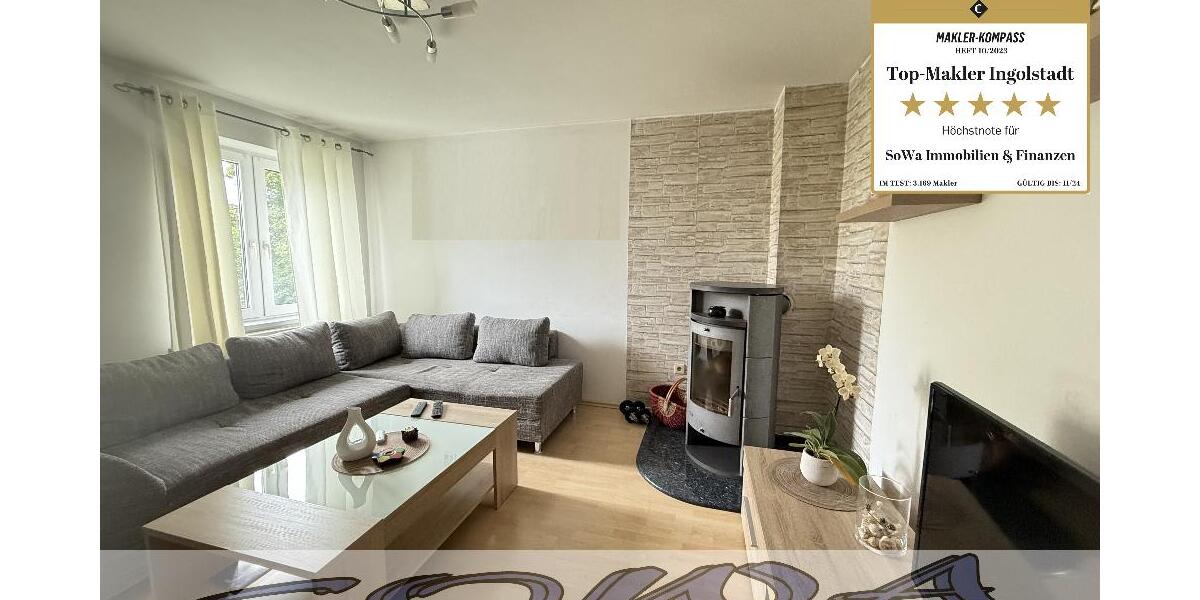 Schöne, helle 5 Zimmer Wohnung (2 zusammengelegte Wohnungen) mit Balkon und mit Garage in Neuburg - Ein Objekt von Ihrem Immobilienpartner SOWA Immobilien und Finanzen - 5- Neuburg | Angebot:25500397