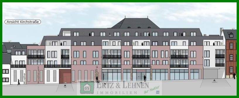 Neubau! 2-ZKB-Wohnung in der Innenstadt mit Balkon! 2 zimmer
