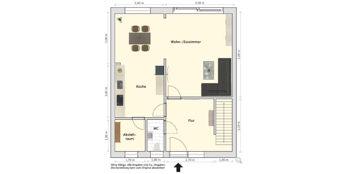 Doppelhaushälfte Sande - 4 Zimmer, 90 m&sup2;, 185.000&euro; | Angebot:25686753