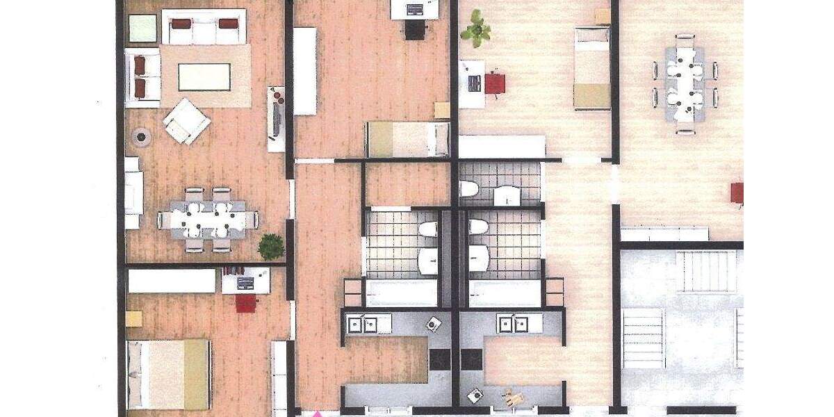 Etagenwohnung Solingen Solingen-Mitte - 3 Zimmer, 87 m&sup2;, 507&euro; | Angebot:24735262