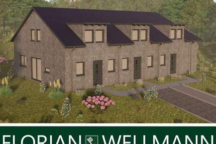 Lilienthal-Worphausen | Neubau-Reihenendhaus im KfW-40-Standard in zweiter Reihe 4 zimmer