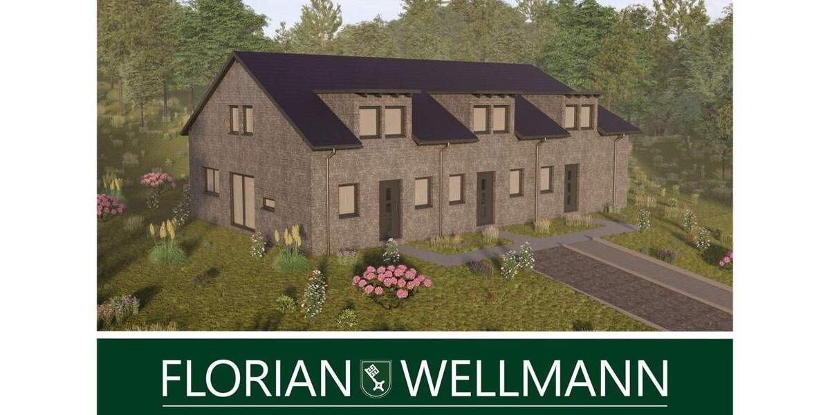 Lilienthal-Worphausen | Neubau-Reihenendhaus im KfW-40-Standard in zweiter Reihe 4 zimmer