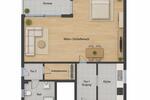 Etagenwohnung Rösrath - 1.5 Zimmer, 44 m&sup2;, 620&euro; | Angebot:26267463