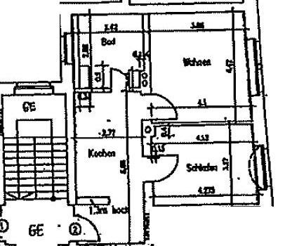 Etagenwohnung Zittau - 2 Zimmer, 57 m&sup2;, 255&euro; | Angebot:25432938