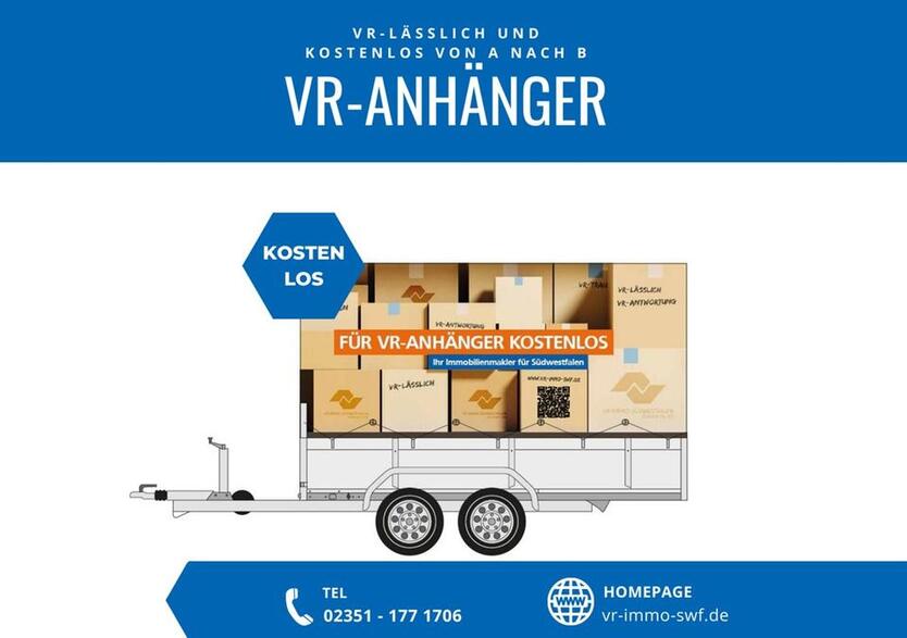 VR IMMO: Großzügige Ladenfläche in Bahnhofsnähe von Plettenberg zu vermieten!