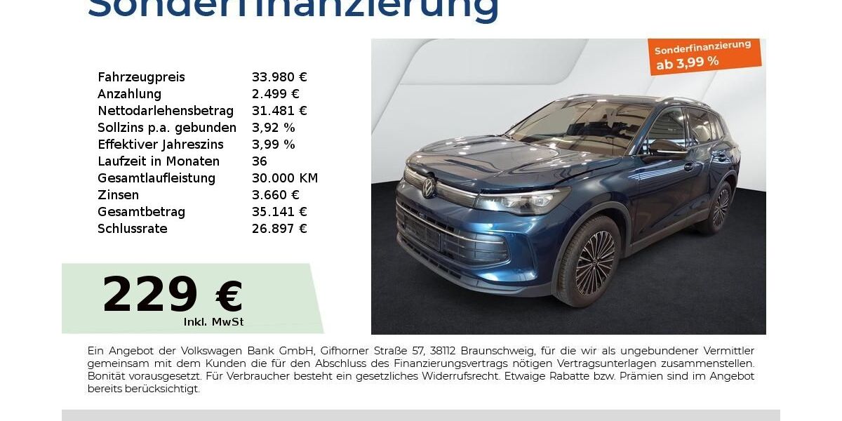 VW Tiguan 25.626 km 33.980 &euro; Fürth 90763