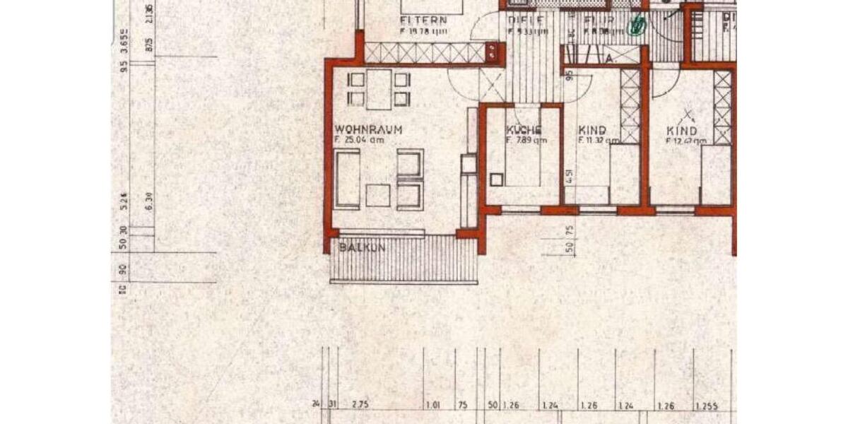 Etagenwohnung Mainz Gonsenheim - 3 Zimmer, 93 m&sup2;, 298.000&euro; | Angebot:27157669