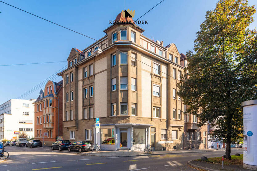 Top sanierte 3,5-Zimmer Wohnung + 45m² Kellerraum in zentraler Lage von Stgt-Ost