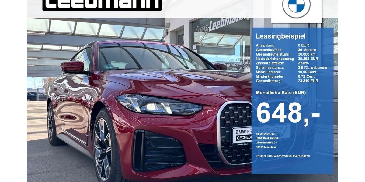 BMW 420 Gran Coupé 5.367 km 46.499 &euro; Deggendorf 94469