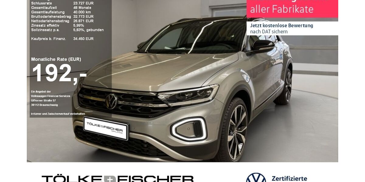 VW T-Roc 10.000 km 34.450 € Krefeld 47805
