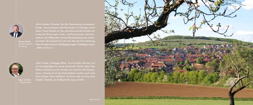 Service Wohnung in Senioreneinrichtung in Uettingen 2 zimmer