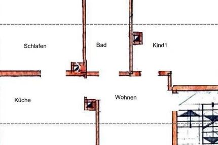 Veitshöchheim: 3-Zi-Dachwohnung– kpl. neu renoviert – ca. 60 m² 3 zimmer